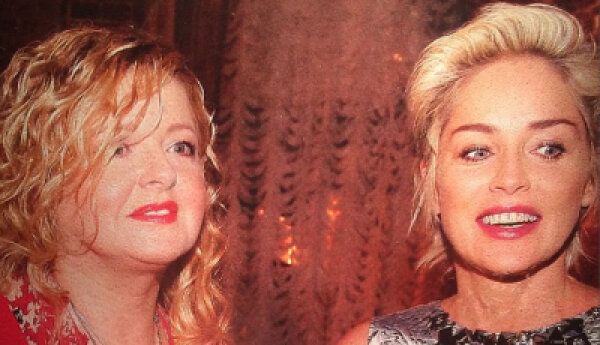 Magda Gessler i Sharon Stone